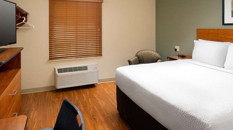 <b>WoodSpring Suites Chicago Romeoville Room</b>. Images powered by <a href="https://iceportal.shijigroup.com/" title="IcePortal" target="_blank">IcePortal</a>.