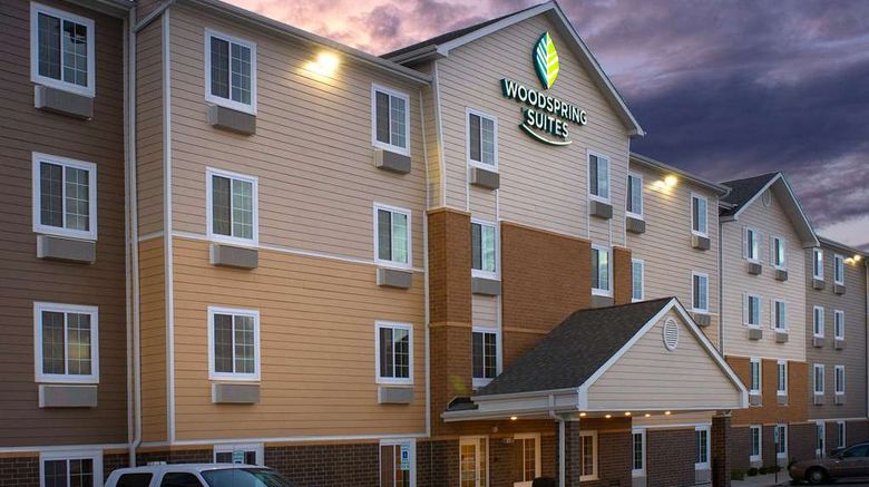<b>WoodSpring Suites Chicago Romeoville Exterior</b>. Images powered by <a href="https://iceportal.shijigroup.com/" title="IcePortal" target="_blank">IcePortal</a>.