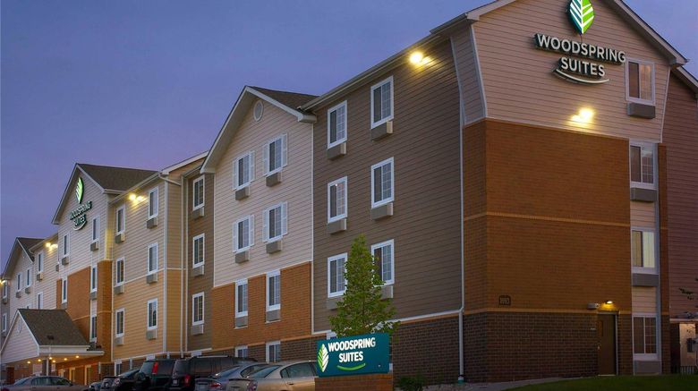<b>WoodSpring Suites Chicago Romeoville Exterior</b>. Images powered by <a href="https://iceportal.shijigroup.com/" title="IcePortal" target="_blank">IcePortal</a>.