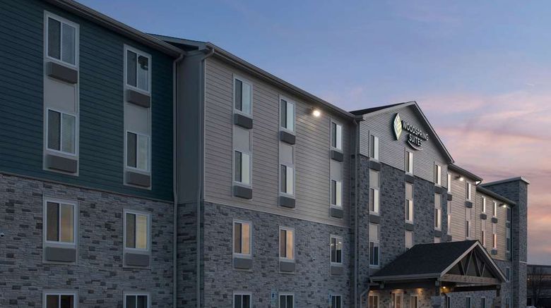 <b>WoodSpring Suites Chicago/Tinley Park Exterior</b>. Images powered by <a href="https://iceportal.shijigroup.com/" title="IcePortal" target="_blank">IcePortal</a>.