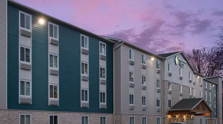 <b>WoodSpring Suites Albuquerque Exterior</b>. Images powered by <a href="https://iceportal.shijigroup.com/" title="IcePortal" target="_blank">IcePortal</a>.