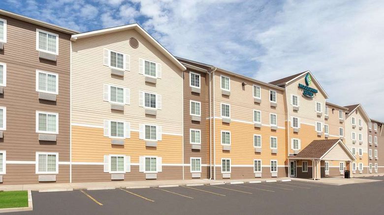 <b>WoodSpring Suites Sioux Falls Exterior</b>. Images powered by <a href="https://iceportal.shijigroup.com/" title="IcePortal" target="_blank">IcePortal</a>.
