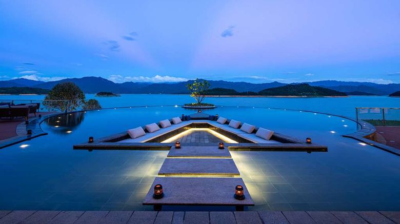 <b>Ramada by Wyndham Dongjiang Lake Pool</b>. Images powered by <a href="https://iceportal.shijigroup.com/" title="IcePortal" target="_blank">IcePortal</a>.