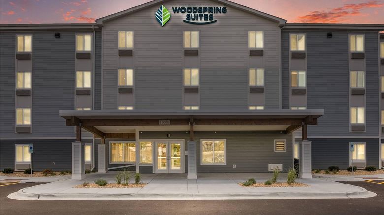 <b>WoodSpring Suites Chicago Midway Exterior</b>. Images powered by <a href="https://iceportal.shijigroup.com/" title="IcePortal" target="_blank">IcePortal</a>.
