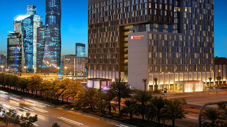 <b>Hilton Garden Inn Riyadh Financial Distr Exterior</b>. Images powered by <a href="https://iceportal.shijigroup.com/" title="IcePortal" target="_blank">IcePortal</a>.