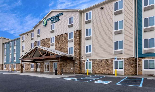 WoodSpring Suites Airport South Exterior