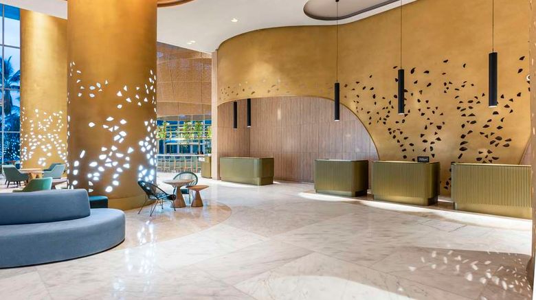 <b>Hilton Santa Marta Lobby</b>. Images powered by <a href="https://iceportal.shijigroup.com/" title="IcePortal" target="_blank">IcePortal</a>.