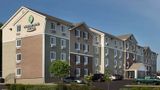 <b>WoodSpring Suites Kansas City Mission Exterior</b>. Images powered by <a href="https://iceportal.shijigroup.com/" title="IcePortal" target="_blank">IcePortal</a>.