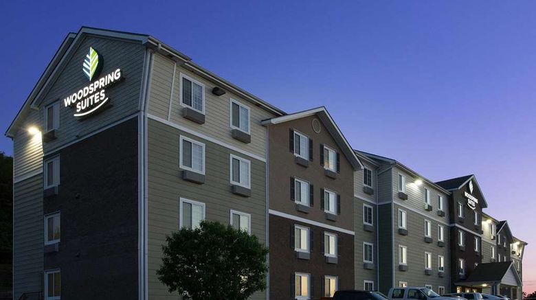 <b>WoodSpring Suites Kansas City Mission Exterior</b>. Images powered by <a href="https://iceportal.shijigroup.com/" title="IcePortal" target="_blank">IcePortal</a>.