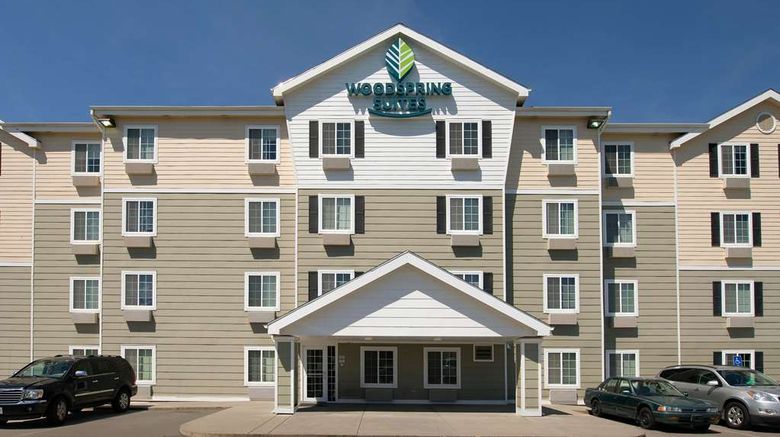 <b>WoodSpring Suites Junction City Exterior</b>. Images powered by <a href="https://iceportal.shijigroup.com/" title="IcePortal" target="_blank">IcePortal</a>.