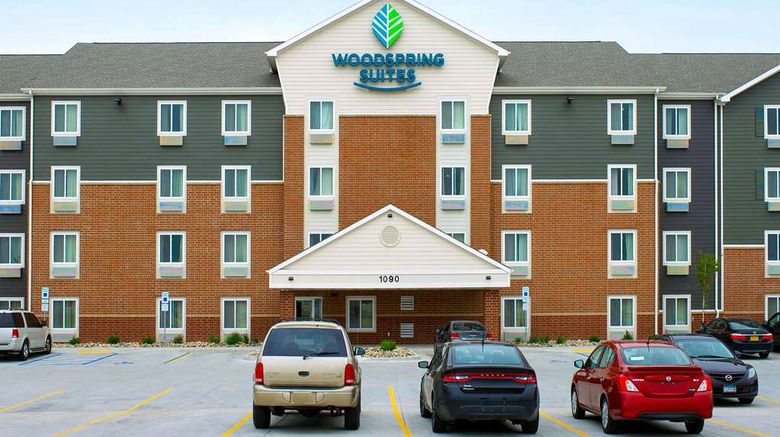 <b>WoodSpring Suites Fargo Exterior</b>. Images powered by <a href="https://iceportal.shijigroup.com/" title="IcePortal" target="_blank">IcePortal</a>.