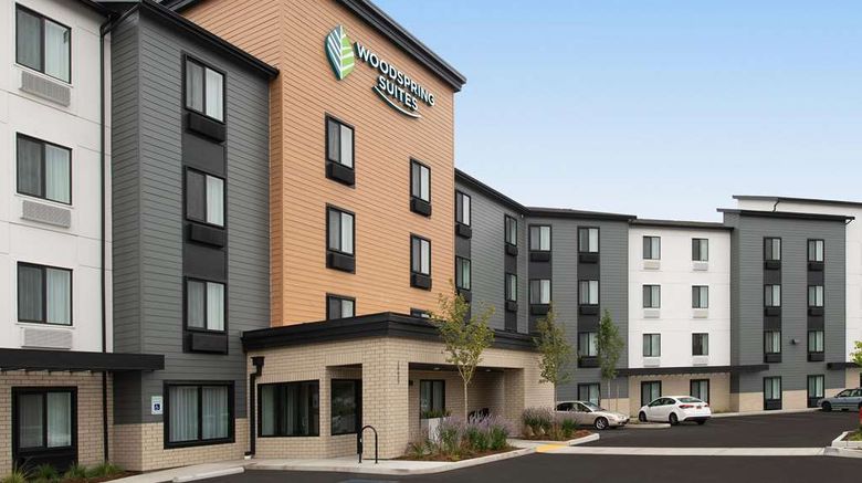 <b>WoodSpring Suites Seattle Tukwila Exterior</b>. Images powered by <a href="https://iceportal.shijigroup.com/" title="IcePortal" target="_blank">IcePortal</a>.