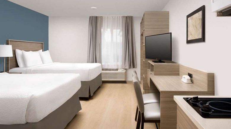 <b>WoodSpring Suites Seattle Redmond Room</b>. Images powered by <a href="https://iceportal.shijigroup.com/" title="IcePortal" target="_blank">IcePortal</a>.