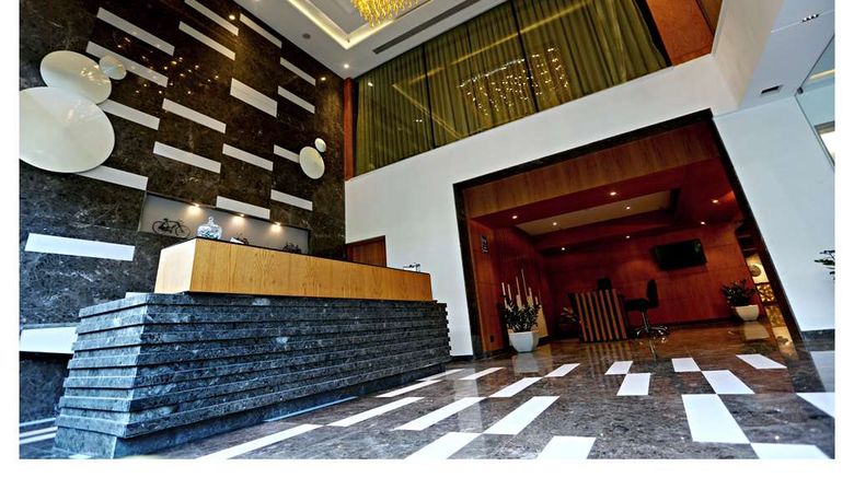 <b>Best Western Plus Tejvivaan Lobby</b>. Images powered by <a href="https://iceportal.shijigroup.com/" title="IcePortal" target="_blank">IcePortal</a>.