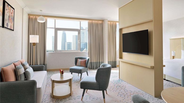 <b>Swissotel Al Murooj Dubai Exterior</b>. Images powered by <a href="https://iceportal.shijigroup.com/" title="IcePortal" target="_blank">IcePortal</a>.