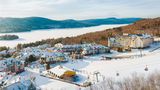 <b>The Fairmont Tremblant Exterior</b>. Images powered by <a href="https://iceportal.shijigroup.com/" title="IcePortal" target="_blank">IcePortal</a>.