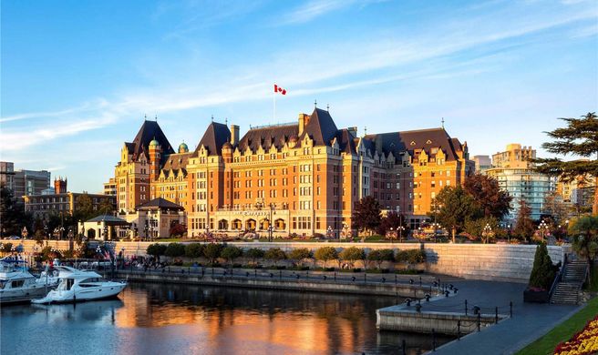 The Fairmont Empress Hotel Victoria Exterior