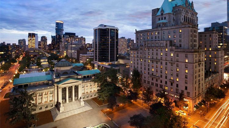 The Fairmont Hotel Vancouver Exterior