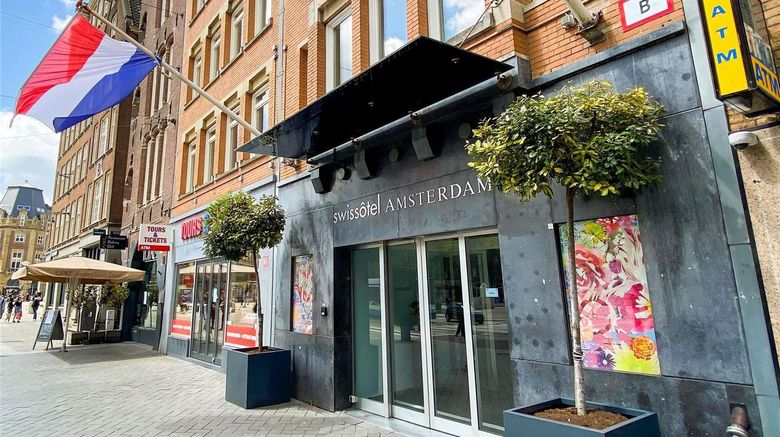 <b>Swissotel Amsterdam Exterior</b>. Images powered by <a href="https://iceportal.shijigroup.com/" title="IcePortal" target="_blank">IcePortal</a>.