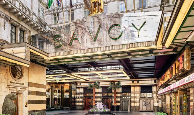 The Savoy, A Fairmont Hotel Exterior