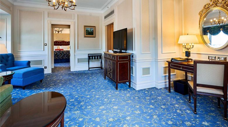 <b>Fairmont Grand Hotel Kyiv Room</b>. Images powered by <a href="https://iceportal.shijigroup.com/" title="IcePortal" target="_blank">IcePortal</a>.