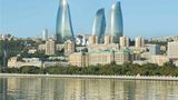 Fairmont Baku, Flame Towers Exterior