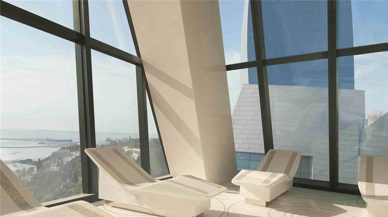 <b>Fairmont Baku, Flame Towers Spa</b>. Images powered by <a href="https://iceportal.shijigroup.com/" title="IcePortal" target="_blank">IcePortal</a>.