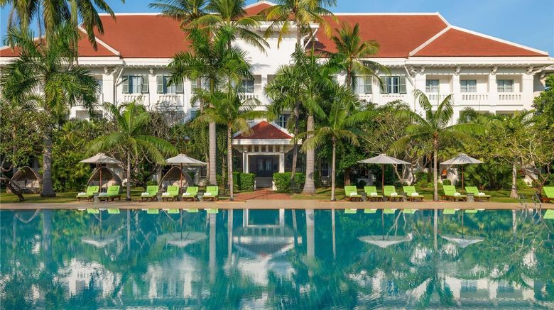 <b>Raffles Grand Hotel D'Angkor Pool</b>. Images powered by <a href="https://iceportal.shijigroup.com/" title="IcePortal" target="_blank">IcePortal</a>.