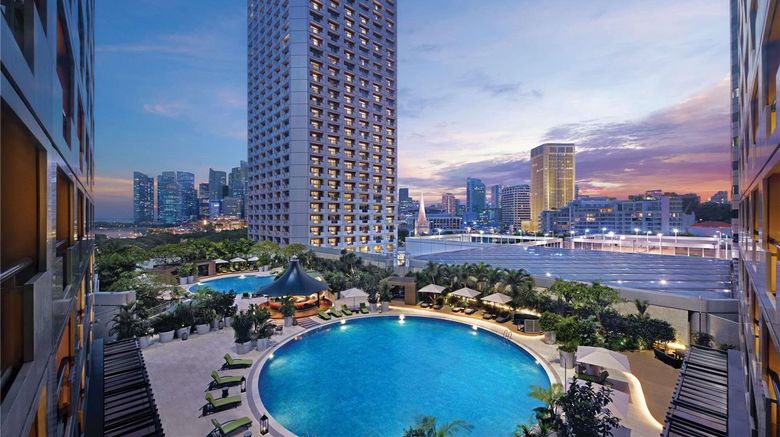 <b>Swissotel The Stamford, Singapore Exterior</b>. Images powered by <a href="https://iceportal.shijigroup.com/" title="IcePortal" target="_blank">IcePortal</a>.