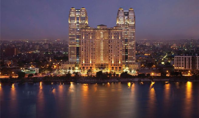 Fairmont Nile City Hotel, Cairo Exterior