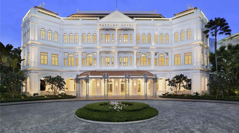 <b>Raffles Hotel Singapore Exterior</b>. Images powered by <a href="https://iceportal.shijigroup.com/" title="IcePortal" target="_blank">IcePortal</a>.