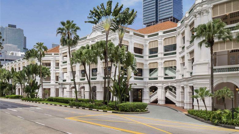 <b>Raffles Hotel Singapore Exterior</b>. Images powered by <a href="https://iceportal.shijigroup.com/" title="IcePortal" target="_blank">IcePortal</a>.
