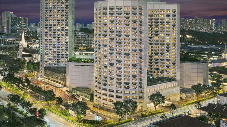 <b>Fairmont Singapore Exterior</b>. Images powered by <a href="https://iceportal.shijigroup.com/" title="IcePortal" target="_blank">IcePortal</a>.