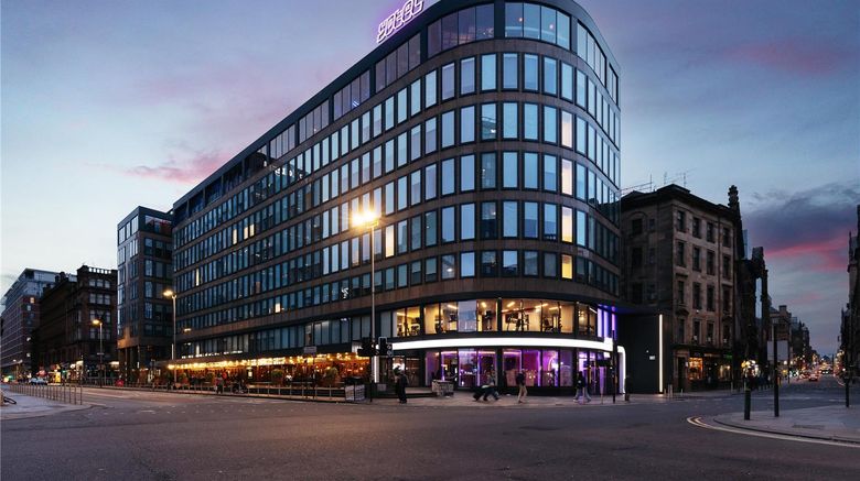 <b>YOTEL Glasgow Exterior</b>. Images powered by <a href="https://iceportal.shijigroup.com/" title="IcePortal" target="_blank">IcePortal</a>.