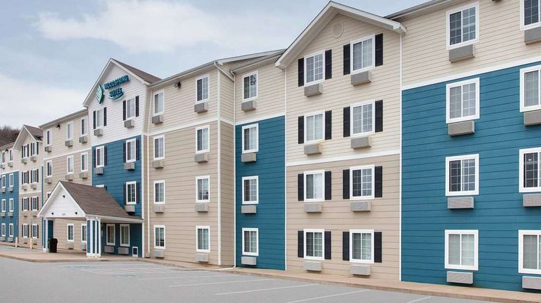 <b>WoodSpring Suites Fayetteville I-49 Exterior</b>. Images powered by <a href="https://iceportal.shijigroup.com/" title="IcePortal" target="_blank">IcePortal</a>.