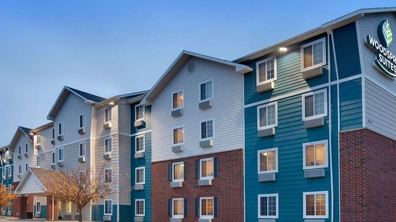 <b>WoodSpring Suites Ankeny Exterior</b>. Images powered by <a href="https://iceportal.shijigroup.com/" title="IcePortal" target="_blank">IcePortal</a>.