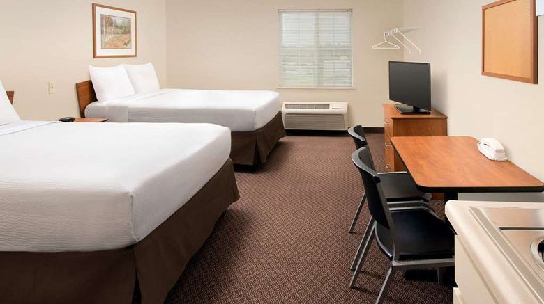 <b>WoodSpring Suites Raleigh Apex Room</b>. Images powered by <a href="https://iceportal.shijigroup.com/" title="IcePortal" target="_blank">IcePortal</a>.