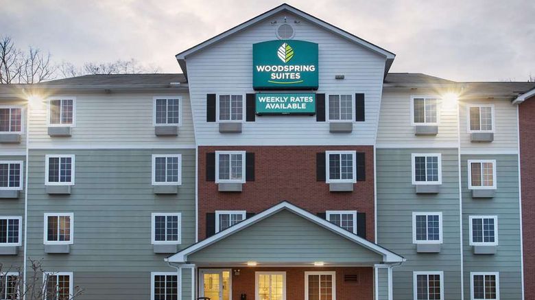 <b>WoodSpring Suites Asheville Exterior</b>. Images powered by <a href="https://iceportal.shijigroup.com/" title="IcePortal" target="_blank">IcePortal</a>.