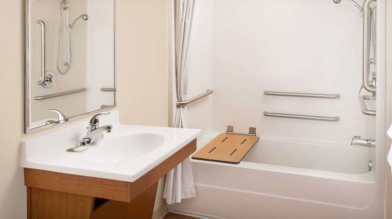 <b>WoodSpring Suites Raleigh NE Wake Forest Room</b>. Images powered by <a href="https://iceportal.shijigroup.com/" title="IcePortal" target="_blank">IcePortal</a>.