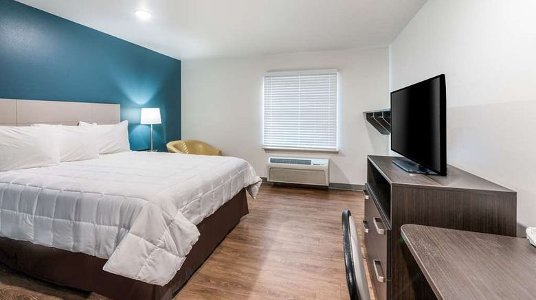 <b>WoodSpring Suites Columbus Hilliard Room</b>. Images powered by <a href="https://iceportal.shijigroup.com/" title="IcePortal" target="_blank">IcePortal</a>.