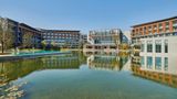 <b>Hilton Shanghai Fengxian Exterior</b>. Images powered by <a href="https://iceportal.shijigroup.com/" title="IcePortal" target="_blank">IcePortal</a>.