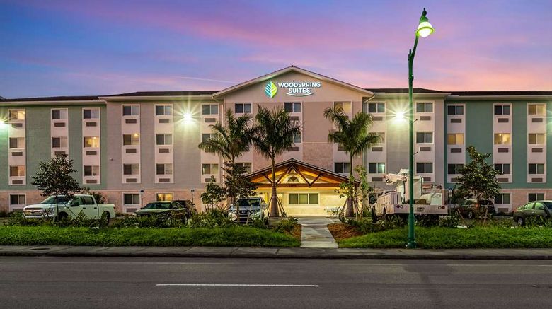 <b>WoodSpring Suites Naples West Exterior</b>. Images powered by <a href="https://iceportal.shijigroup.com/" title="IcePortal" target="_blank">IcePortal</a>.