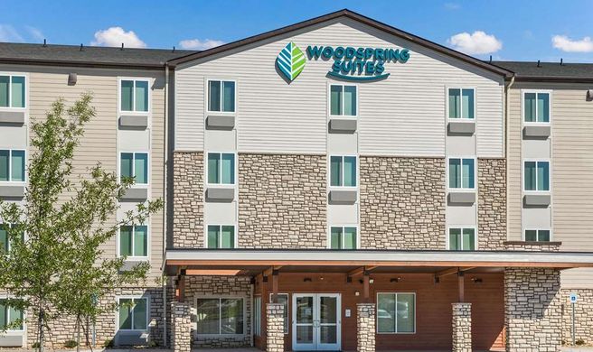 WoodSpring Stes Greenville Haywood Mall Exterior