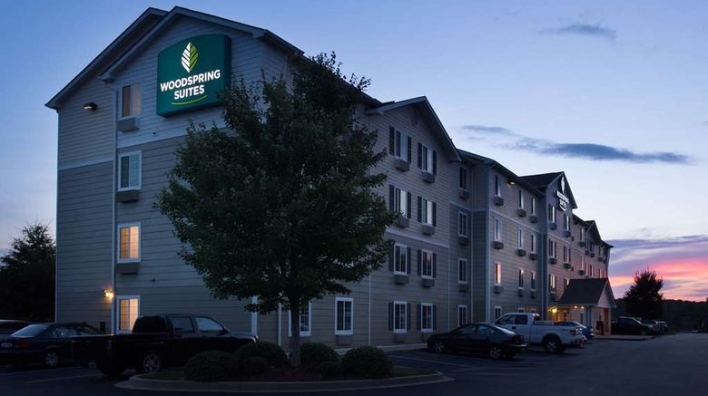<b>WoodSpring Suites Greenville Exterior</b>. Images powered by <a href="https://iceportal.shijigroup.com/" title="IcePortal" target="_blank">IcePortal</a>.