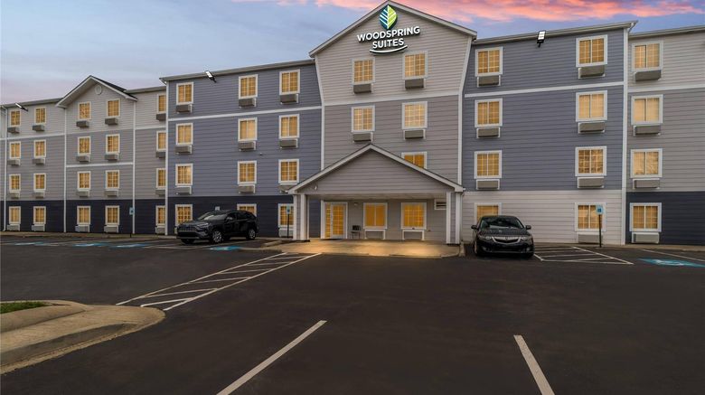 <b>WoodSpring Suites Memphis Northeast Exterior</b>. Images powered by <a href="https://iceportal.shijigroup.com/" title="IcePortal" target="_blank">IcePortal</a>.