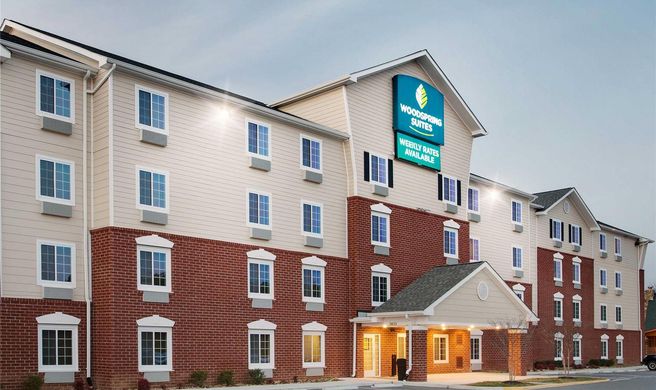 WoodSpring Suites Fredericksburg Exterior