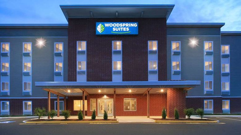 <b>WoodSpring Suites Quantico Exterior</b>. Images powered by <a href="https://iceportal.shijigroup.com/" title="IcePortal" target="_blank">IcePortal</a>.