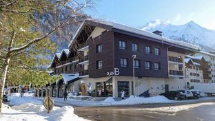 Hotel Plan B - Living Chamonix