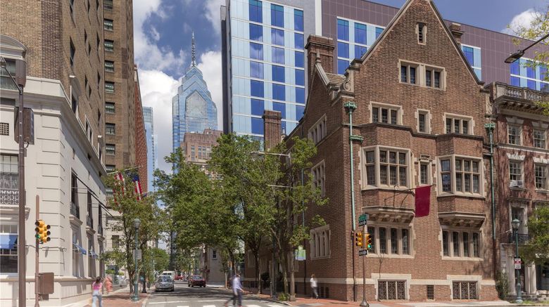 <b>Hyatt Centric Rittenhouse Square Philadelphia Exterior</b>. Images powered by <a href="https://iceportal.shijigroup.com/" title="IcePortal" target="_blank">IcePortal</a>.