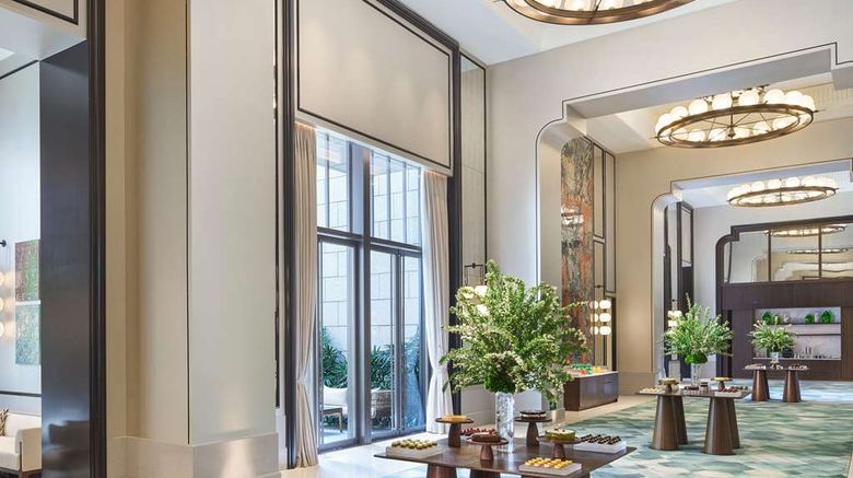 <b>ANdAZ Xiamen Lobby</b>. Images powered by <a href="https://iceportal.shijigroup.com/" title="IcePortal" target="_blank">IcePortal</a>.
